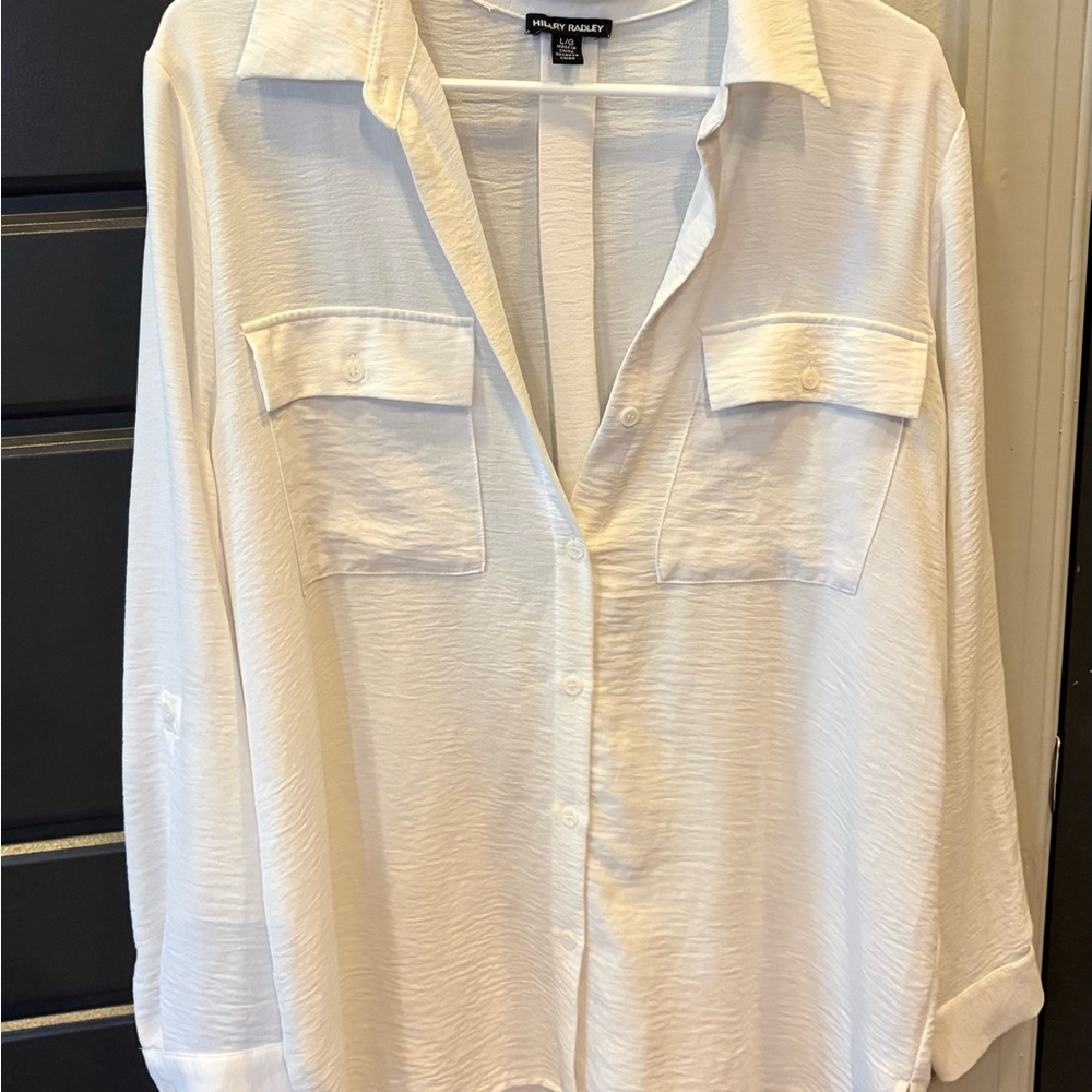 Hilary Radley white Blouse